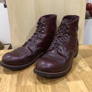 Red wing iron rangers size 9 oxblood